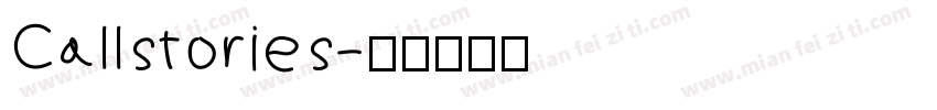 Callstories字体转换