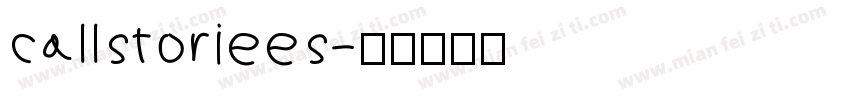 callstoriees字体转换