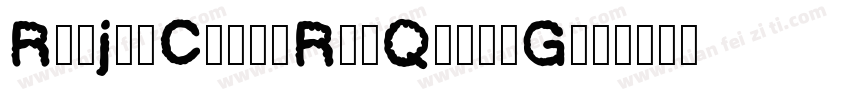 Reeji-CloudRuiQian-G字体转换