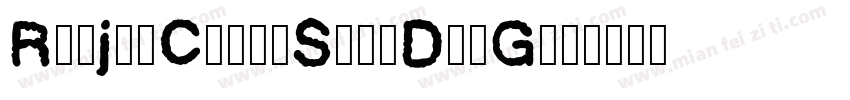Reeji-CloudSongDa-G字体转换