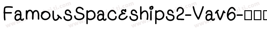 FamousSpaceships2-Vav6字体转换
