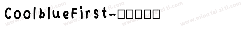 CoolblueFirst字体转换