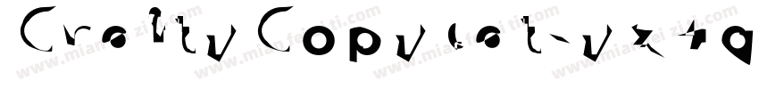 CraftyCopycat-yx4q字体转换