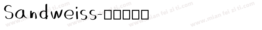 Sandweiss字体转换