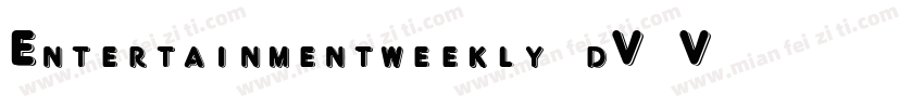 Entertainmentweekly-dV2V字体转换