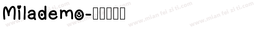 Milademo字体转换