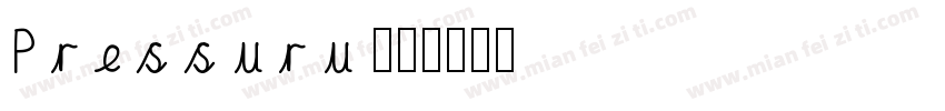 Pressuru字体转换