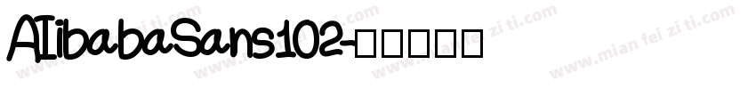 AIibabaSans102字体转换