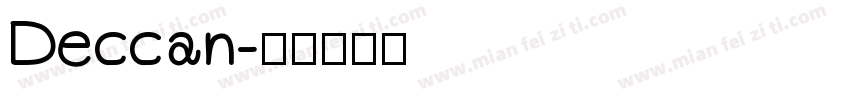 Deccan字体转换