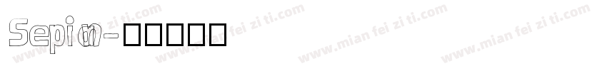 Sepian字体转换