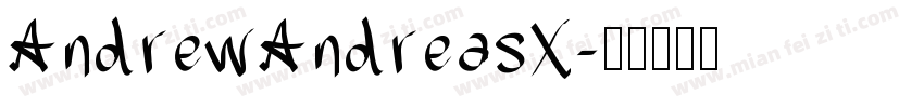 AndrewAndreasX字体转换