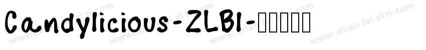 Candylicious-ZLBl字体转换