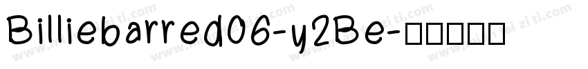 Billiebarred06-y2Be字体转换