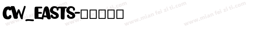 CW_EASTS字体转换