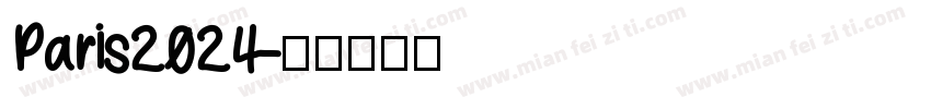 Paris2024字体转换