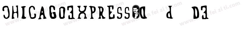 ChicagoExpress3D-P0dE字体转换