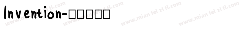 Invention字体转换