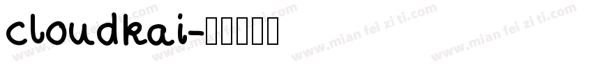 cloudkai字体转换