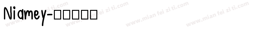 Niamey字体转换