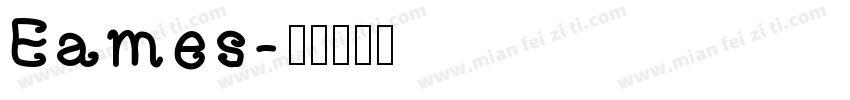Eames字体转换