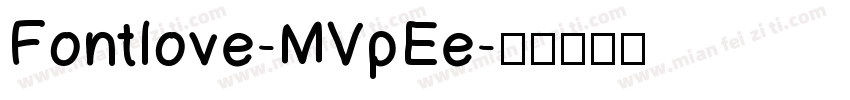 Fontlove-MVpEe字体转换