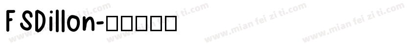FSDillon字体转换