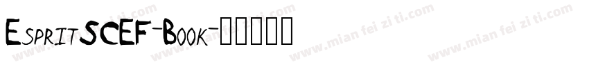 EspritSCEF-Book字体转换