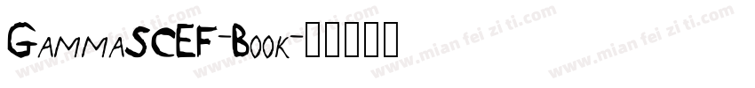 GammaSCEF-Book字体转换