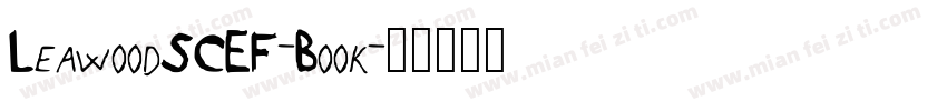 LeawoodSCEF-Book字体转换