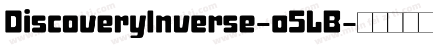 DiscoveryInverse-o5LB字体转换