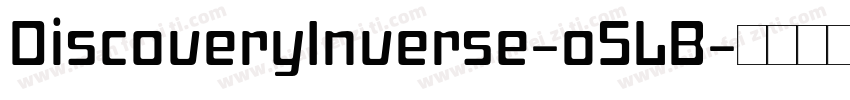 DiscoveryInverse-o5LB字体转换