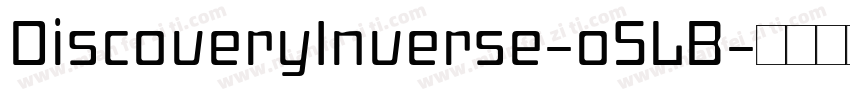 DiscoveryInverse-o5LB字体转换