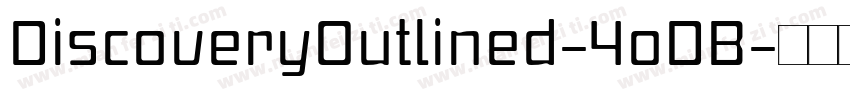 DiscoveryOutlined-4oDB字体转换