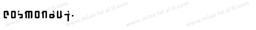 Cosmonaut字体转换