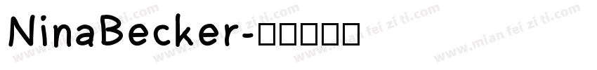 NinaBecker字体转换