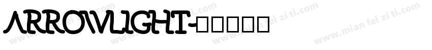 ArrowLight字体转换