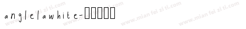 anglelawhite字体转换
