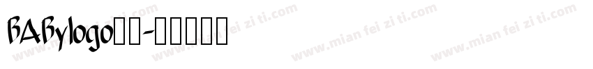BABylogo字体字体转换