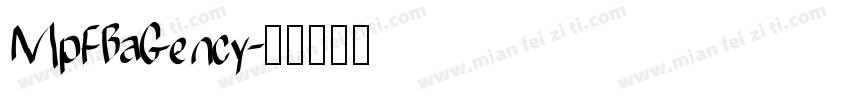 MpFBaGency字体转换 MpFBaGency字体转换