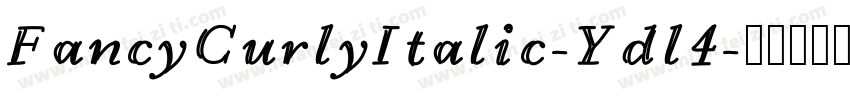 FancyCurlyItalic-Ydl4字体转换