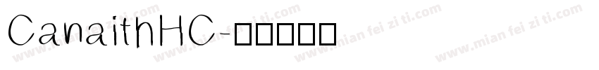 CanaithHC字体转换