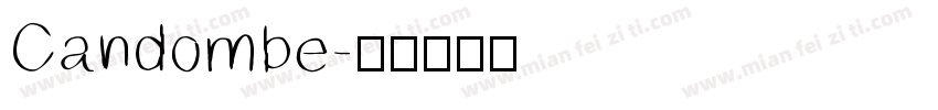 Candombe字体转换