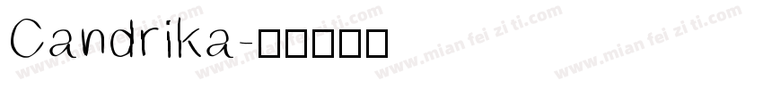 Candrika字体转换