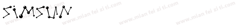 simsun-2318字体转换