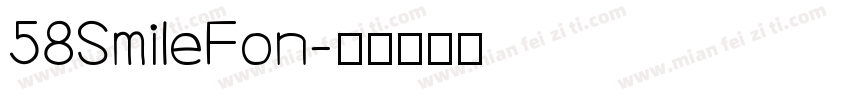58SmileFon字体转换