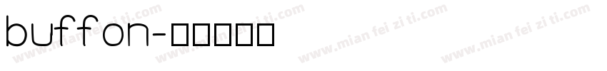 buffon字体转换
