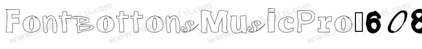 FontBottonsMusicPro-608o字体转换