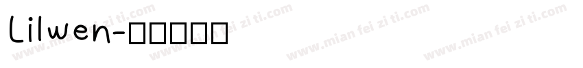 Lilwen字体转换