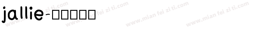 jallie字体转换