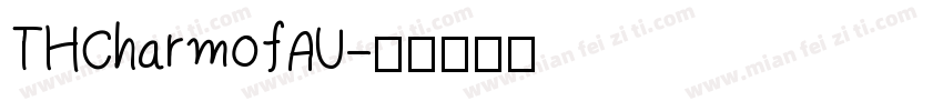 THCharmofAU字体转换